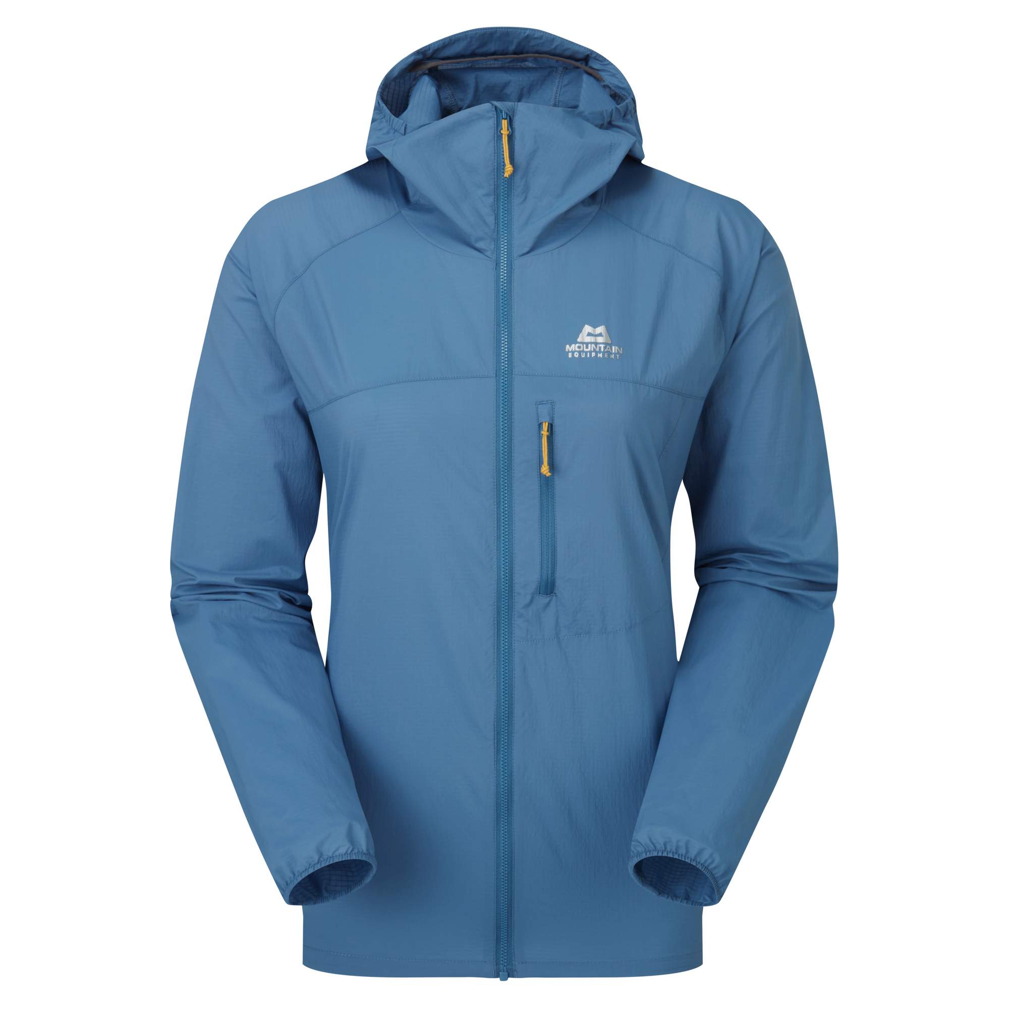 Mountain Equipment W's Aerofoil Hooded Jacket, stellar blue