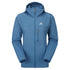 Mountain Equipment W's Aerofoil Hooded Jacket, stellar blue