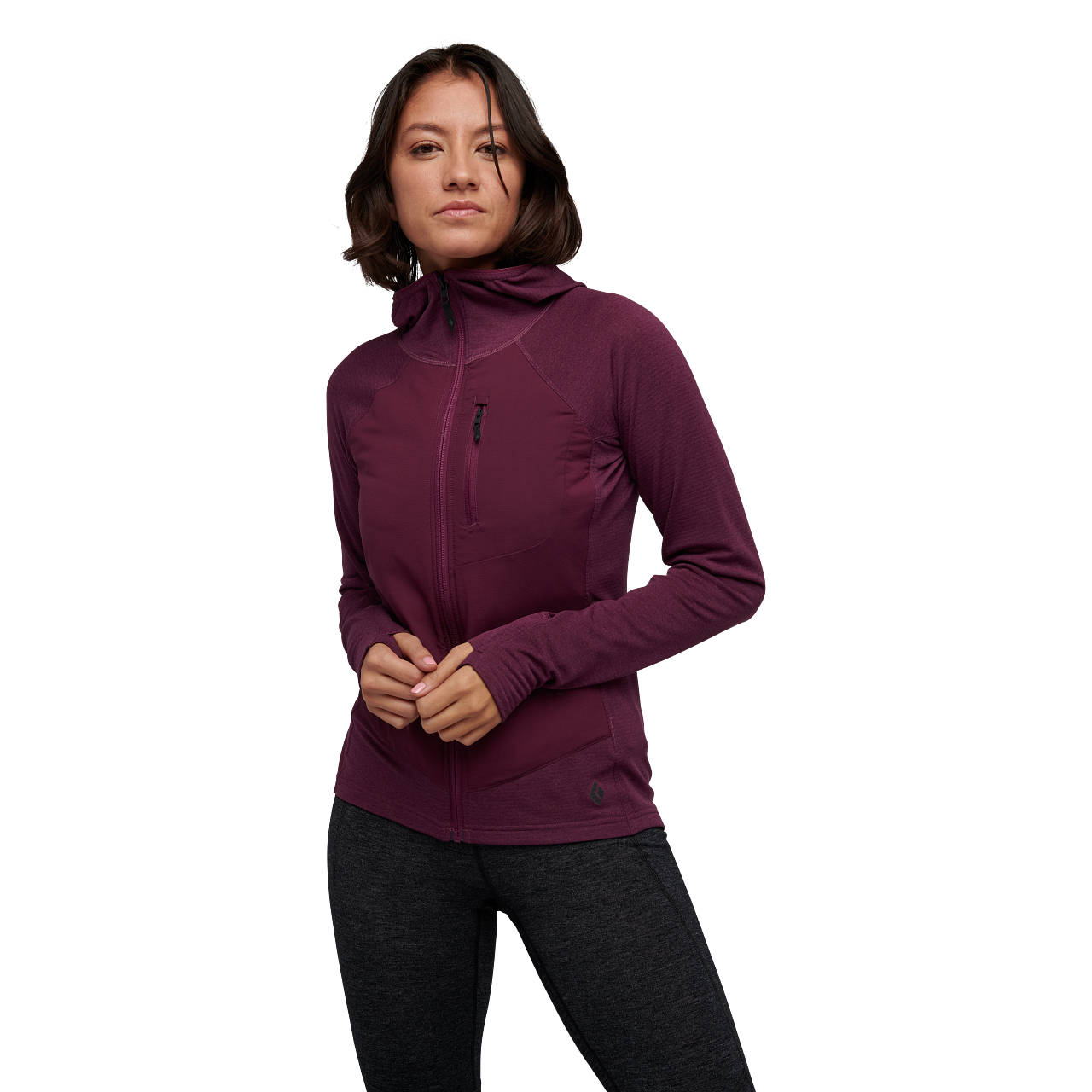 744056_5016_W COEFFICIENT LT HYBRID HOODY_Blackberry_02_