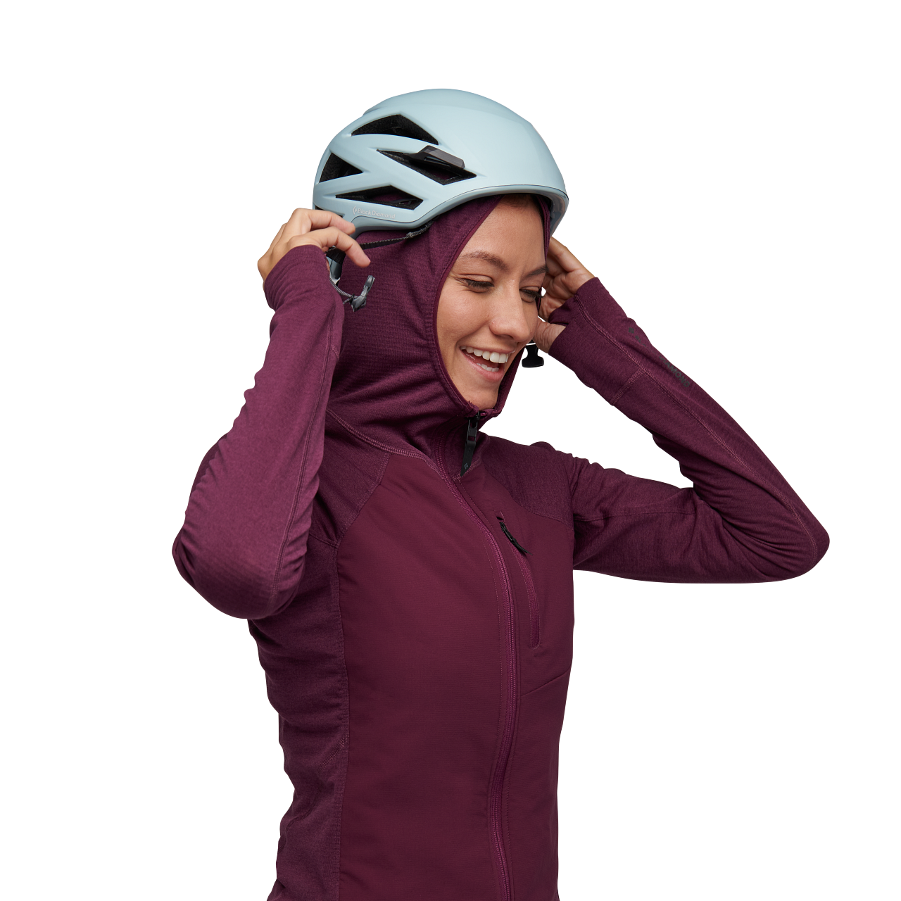 744056_5016_W COEFFICIENT LT HYBRID HOODY_Blackberry_04_