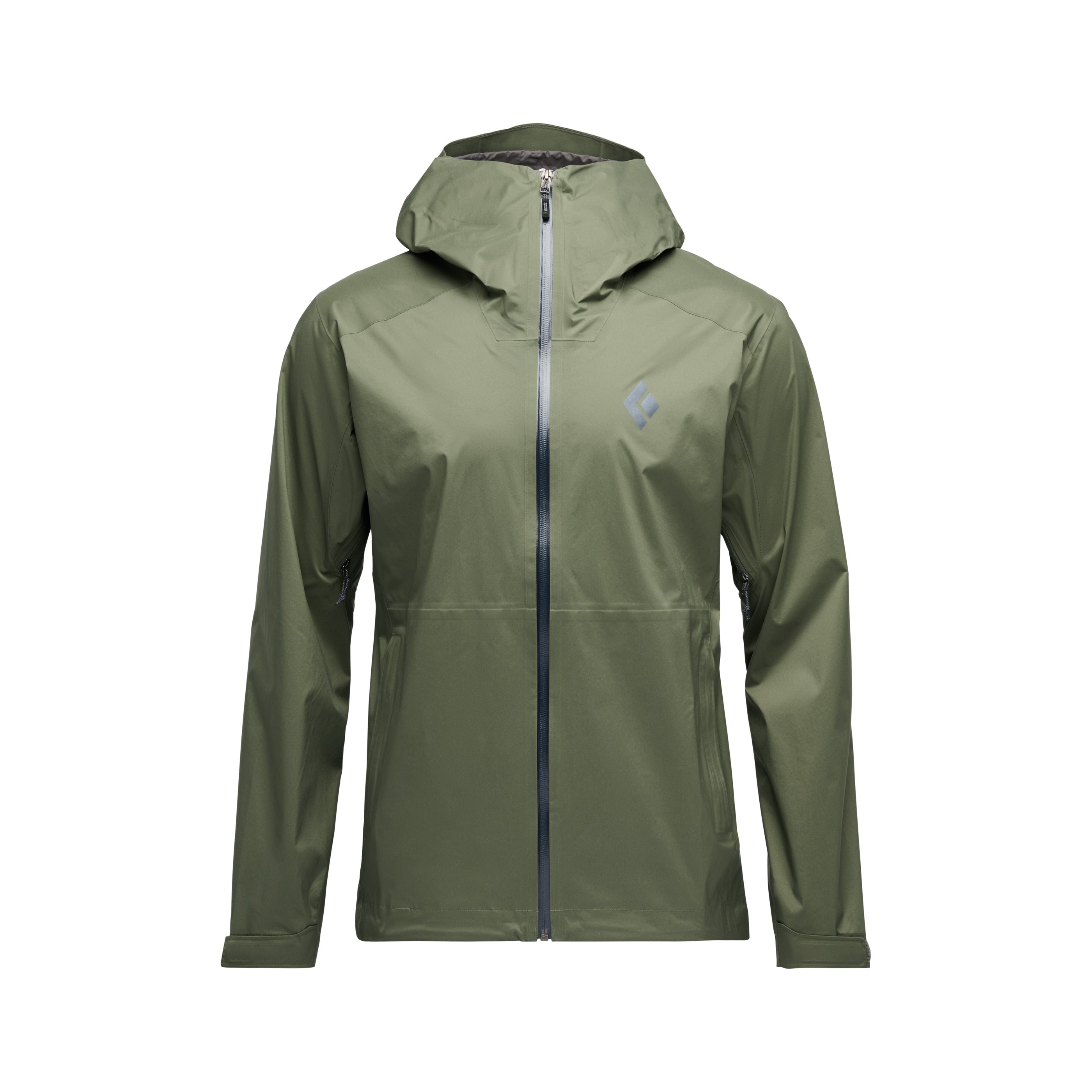 BD M's Fineline Stretch Rain Jacket, Moonstone