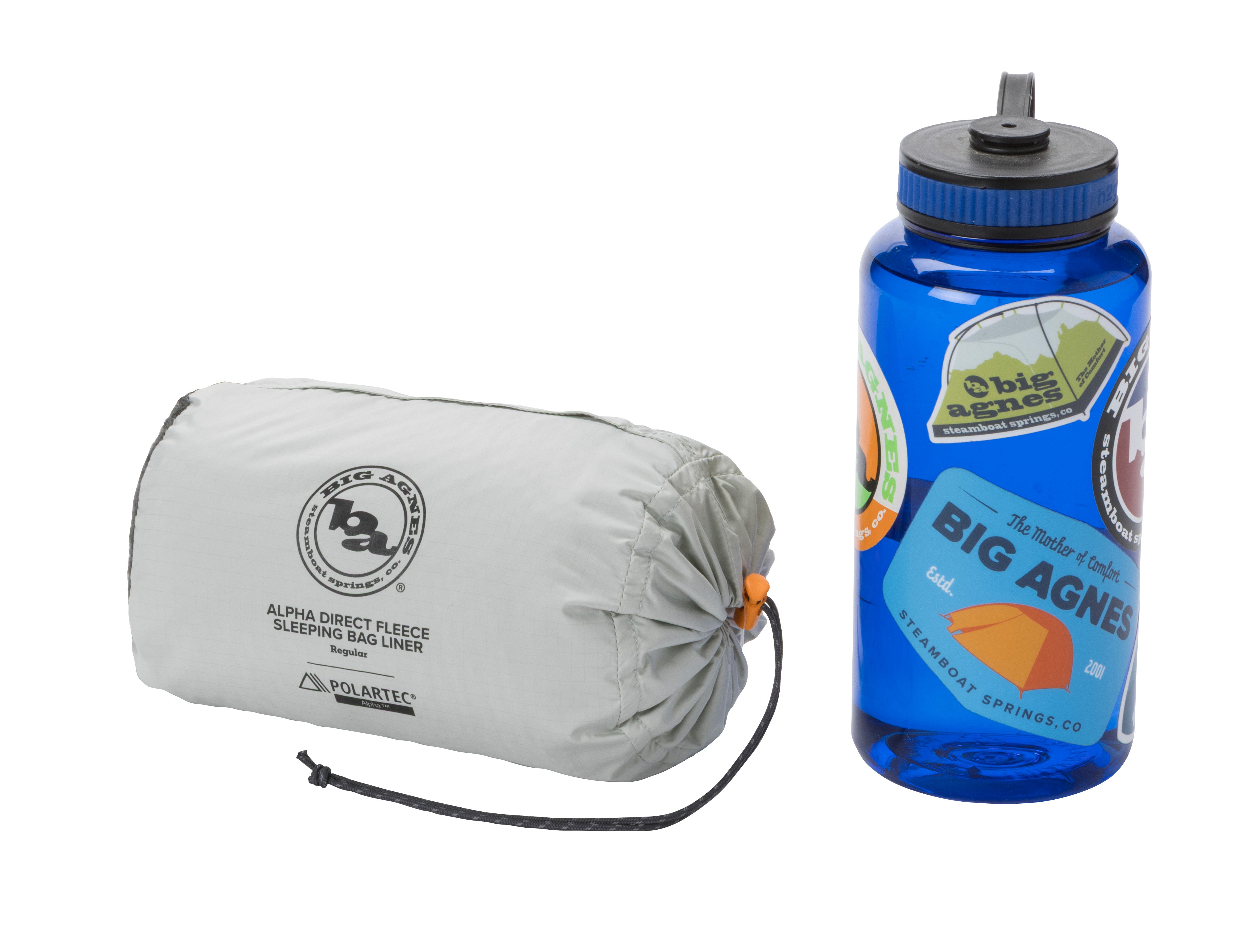 Alpha Direct Fleece Sleeping Bag Liner_Stuffed
