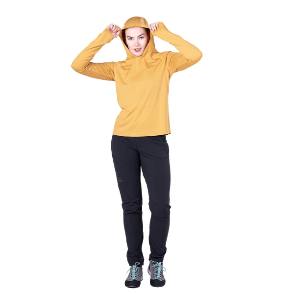 ME-005993_Glace_Hooded_Womens_Top_ME-02259_Butterscotch-3479-232 - Small