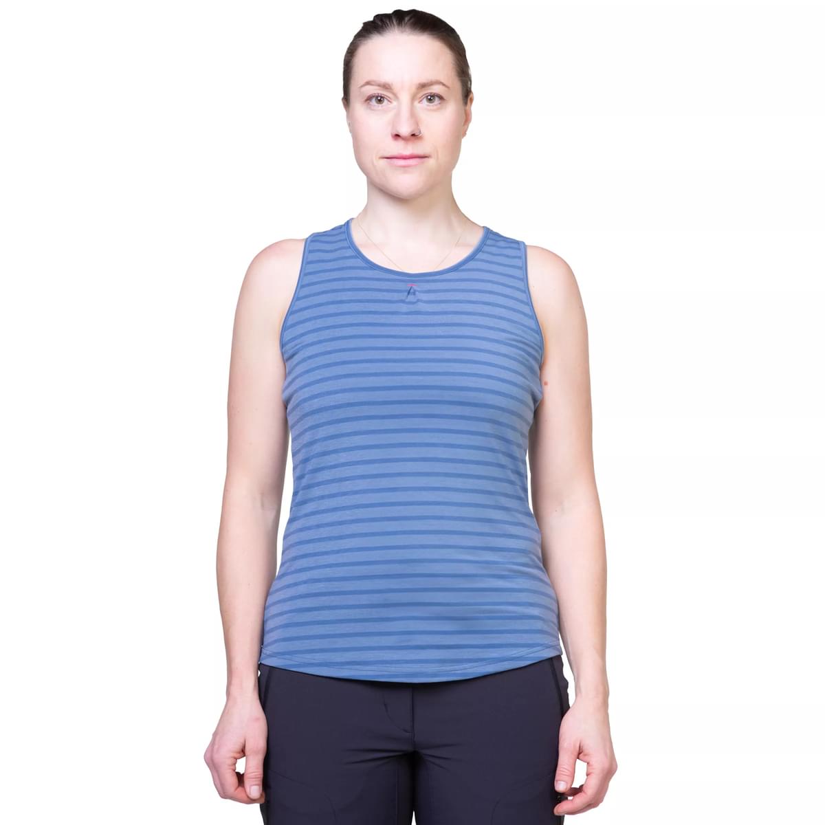 ME-007395_Equinox_Womens_Vest_ME-01910_Bluefinstripe_Front-4636 - Medium