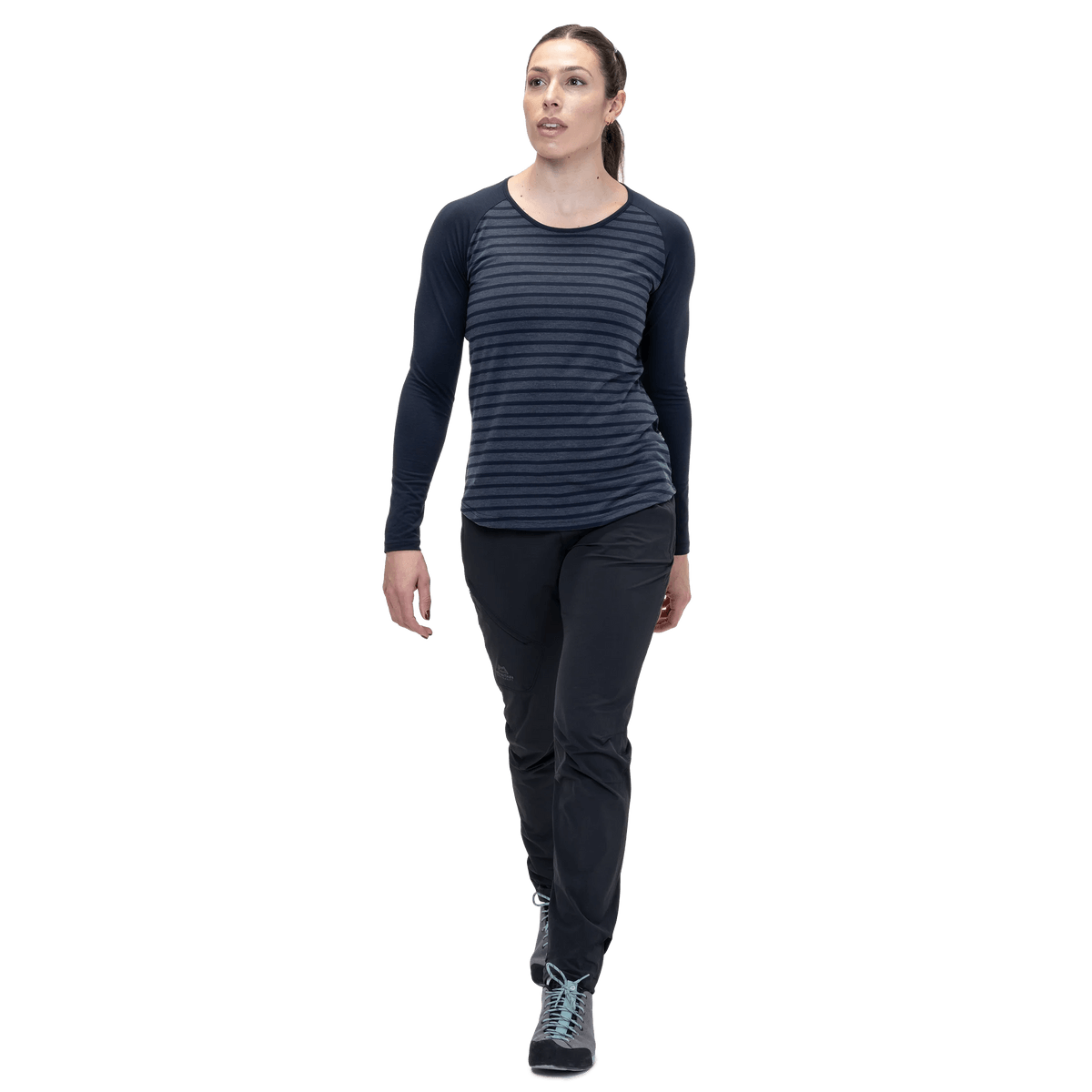 ME-007396_Redline_LS_Womens_Tee_Me-01463_Cosmos_Stripe_Cosmos-02823 - Medium