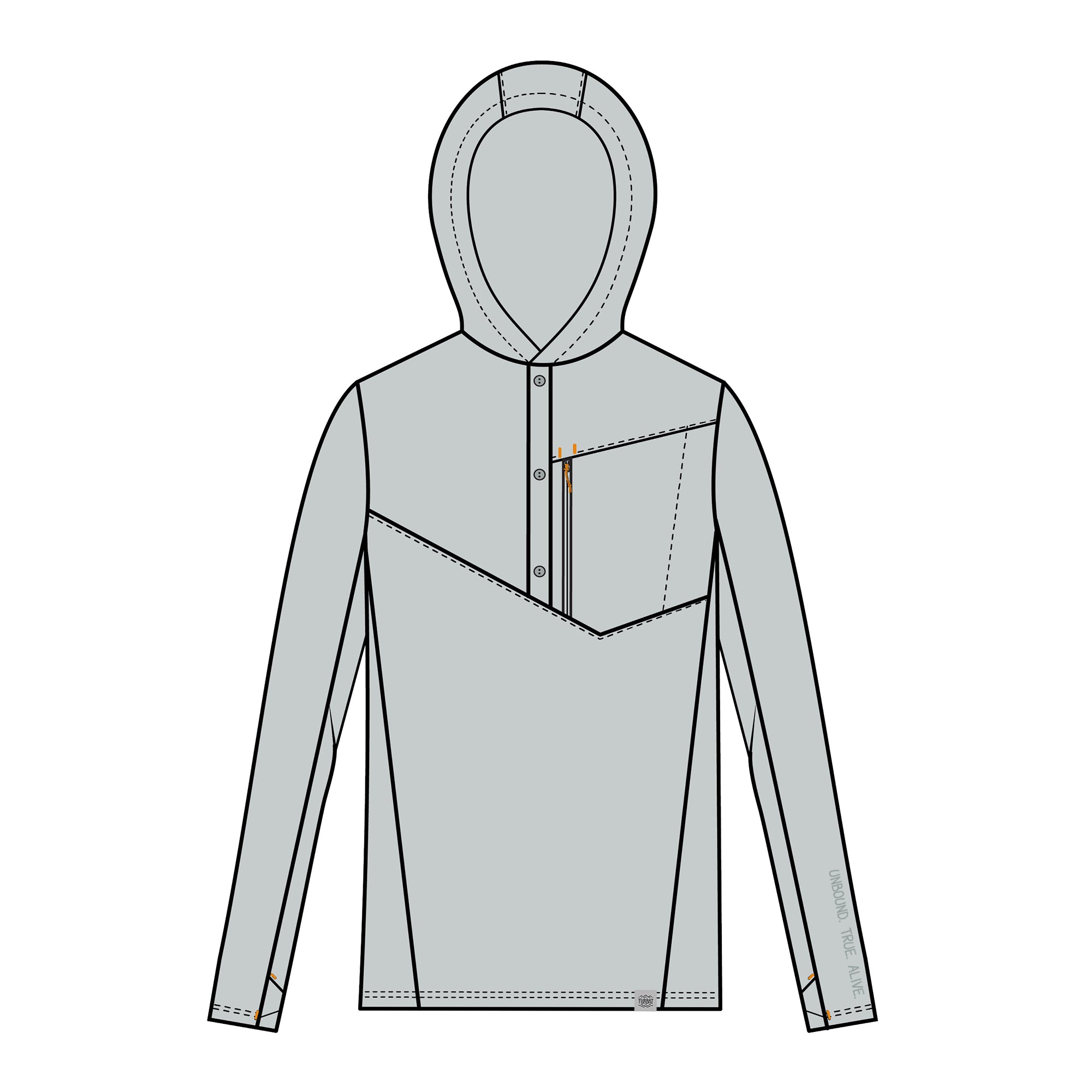 Maya-Hood-Trek-Wmn Glacier Gray(1)