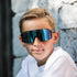 POP EYES Sonnenbrille EDDY Kids Black Ocean Blue 5