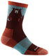 Darn Tough Bear Town Micro Crew (Women's), burgundy