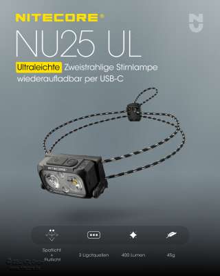 Nitecore NU25 UL