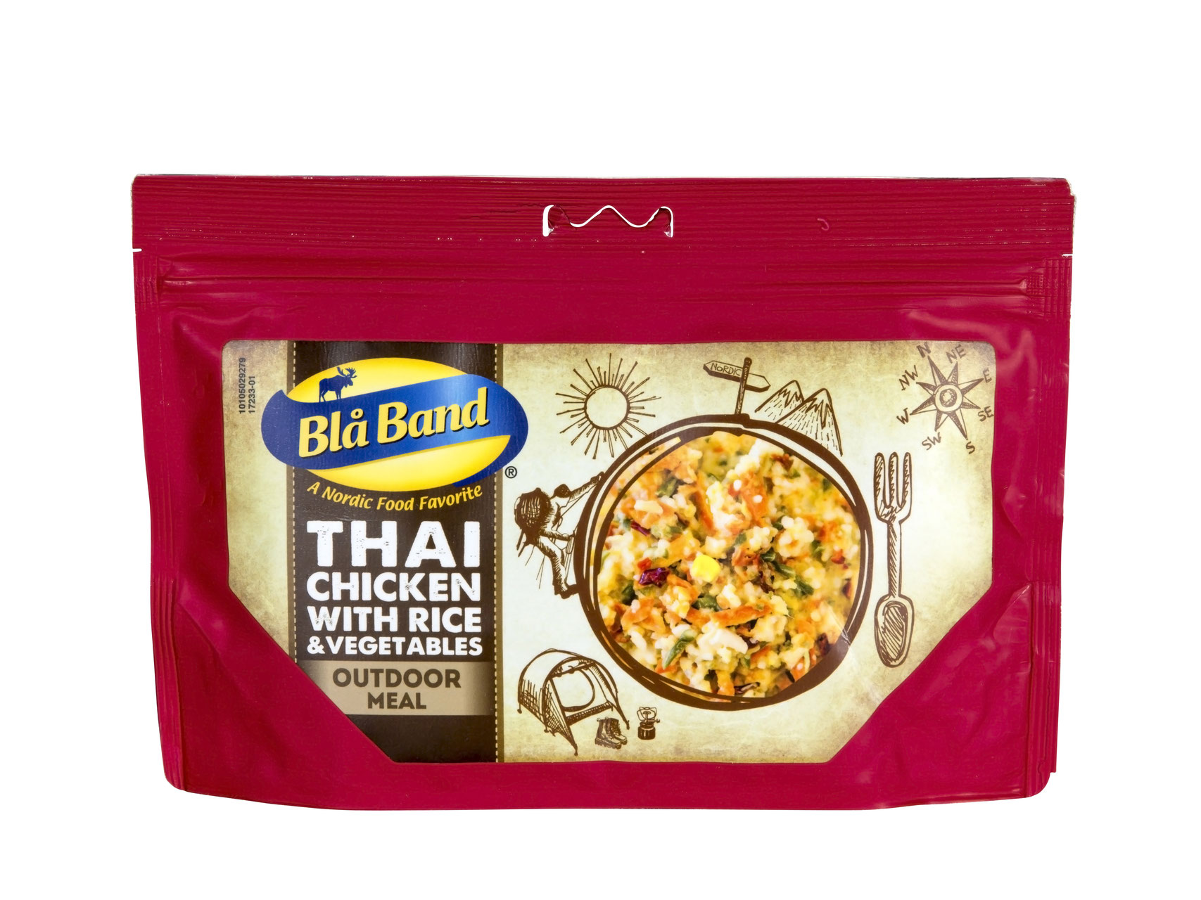 Bla Band Thai Chicken mit Reis und Gemüse