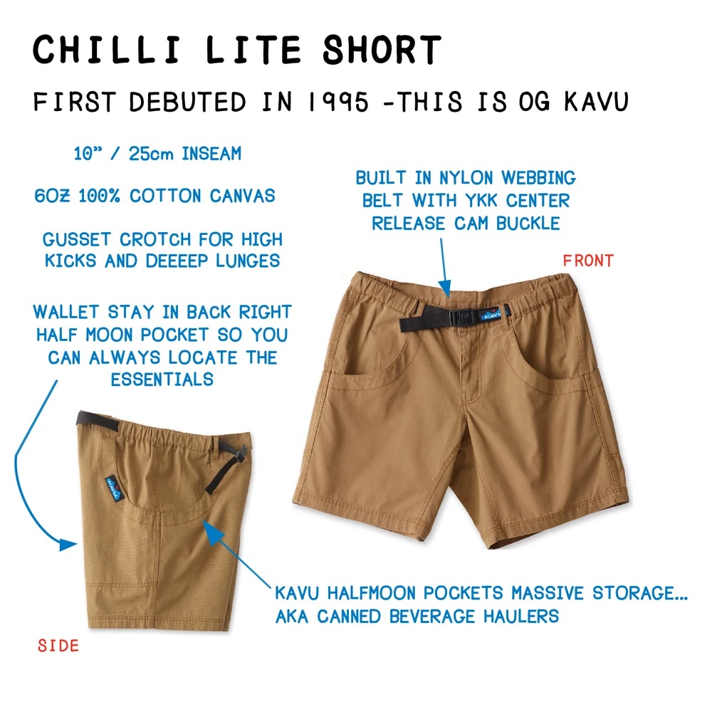 Kavu Chili Lite Shorts